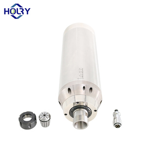 Routeur CNC Holry 7,5 kW, 125 mm, 380 V, 220 V, 24000 tr/min, 18000 tr/min, <span class=keywords><strong>moteur</strong></span> de <span class=keywords><strong>broche</strong></span> refroidi par eau pour fraisage de métal - Product Image 2