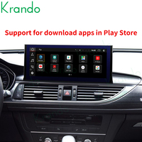 Unidad principal de coche de 12,3 pulgadas para Audi A6 A6L A7 C7 S6 2012-2018 Android 13 Radio Estéreo navegación Multimedia Autoradio inalámbrico CarPlay