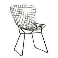 Chaise haute en métal de hauteur enduite noire meubles de bar élégants vente chaude chaises TCD de qualité supérieure à bascule légères en plein air