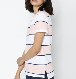 Pakistan Manufacturer's Custom <b>Women</b> <b>Polo</b> <b>Shirts</b> Cotton <b>Polo</b> T <b>Shirt</b> Fashion and Comfortable - Product Image 3