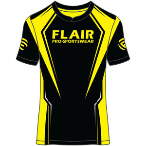 Maillot de badminton personnalisable et respirant pour hommes, sans couture, vente en gros de chemise de sport, logo de l'équipe de badminton au design d'usine - Product Image 4