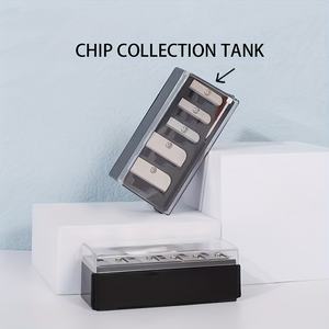 Matériaux écologiques Chine Cinq trous en plastique pratique Portable Fine taille-crayon de <span class=keywords><strong>maquillage</strong></span> des sourcils - Product Image 6