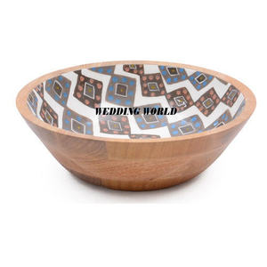 Cuenco decorativo de madera para chocolate, diseño personalizado, cuenco dulce hecho a mano, cuenco de madera elegante para chocolate - Product Image 4