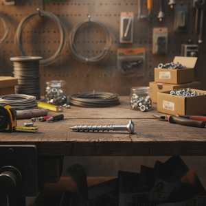 Vis à bois métrique à tête fraisée, autotaraudeuse, à tête Phillips/Pozi, en acier au carbone/zincé ou en acier inoxydable, filetage grossier, classe résistance - Product Image 1