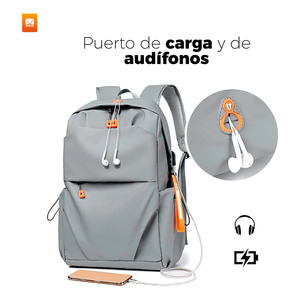 Sac à dos décontracté pour l'école, les voyages et le sport, imperméable - Couleurs assorties - Product Image 4