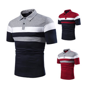 Polo personalizado de golf para hombre al por mayor OEM personalizado estampado completo transpirable de secado rápido camisetas polo de alta calidad para hombre - Product Image 5