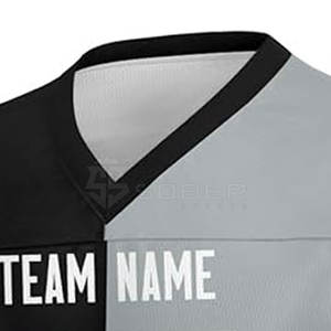 Maillot de football américain personnalisable grande taille Nouveau design Vêtements de sport respirants pour les fans - Product Image 5