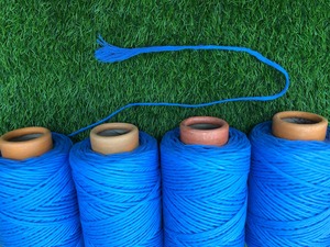 Fils de cordon de coton macramé sur mesure doux teints couleurs simples pour broderie tentures murales cintres pour plantes créatives 100% coton - Product Image 5