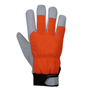 Breathable Anti-Static Mechanic Work Gloves with Safety Cuff Polyester <b>10</b>-<b>inch</b> Length - Product Image 6