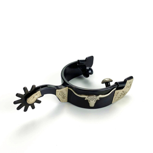 Espuelas de Acero Inoxidable Personalizables de Alta Calidad OEM para Montar a Caballo, para Botas Vaqueras, Productos Ecuestres de Calidad - Product Image 1