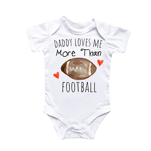 Body de Bebé Divertido y Adorable con Diseño de Fútbol, Ropa Inspirada en el Amor para Recién Nacidos, Niños y Niñas - Product Image 1