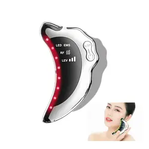 Wireless Gua Sha Massager Therapy Machine Anti Cellulite Body Massage electric Vibrator Heating Gua Sha Detox SPA
