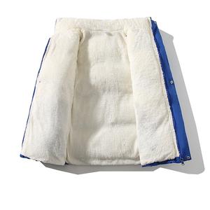 2023 lourd haute qualité hommes hiver doudoune grande taille sur mesure toile imperméable respirant - Product Image 4