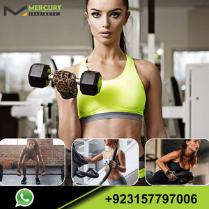 Guantes antideslizantes para Fitness, manoplas de medio dedo para levantamiento de pesas, para gimnasio - Product Image 6