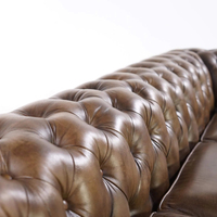 Sofá Seccional Chesterfield 2026 de Nuevo Estilo, Convertible, Extensible, con Tapicería de Terciopelo, Base de Madera Sólida, Diseño Moderno y Base Inflable Resistente