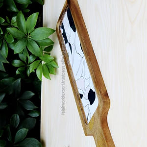 Bandeja DE SERVICIO DE MADERA impresa con cajón Bandeja de madera al por mayor para el hogar Hotel y restaurante Ecológico por Falak World Export - Product Image 3