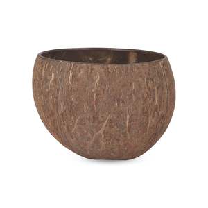 ชามกะลามะพร้าวทำมือ งานฝีมือธรรมชาติ  ชามเปลือกมะพร้าวแห้ง  ชามธรรมชาติ  ขายส่ง  ภาชนะบนโต๊ะอาหารที่ยั่งยืน - Product Image 4