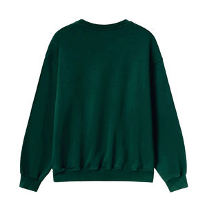 Sudadera de lana de mezcla de algodón pesado para hombre, jersey de cuello redondo personalizado, básico de manga larga, estilo de invierno, forro polar de algodón 100% - Product Image 2