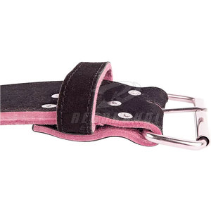 Cinturón de una sola punta Soporte resistente Cinturón de una sola punta Cuero duradero Hecho para levantamiento de pesas - Product Image 3