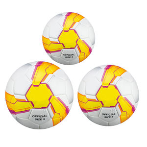 ลูกฟุตบอลคุณภาพดีที่สุด ขนาด 5 ทำจากหนัง PU เย็บด้วยเครื่องจักร เหมาะสำหรับทีมกีฬา เล่นกลางแจ้ง แข่งขัน และฝึกซ้อม - Product Image 3