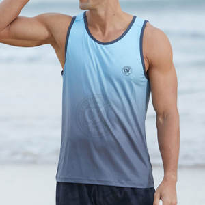 Ropa de entrenamiento de alta calidad más vendida, camiseta sin mangas para hombre, camiseta sin mangas de secado rápido para hombre - Product Image 1