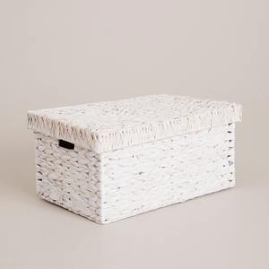 Boîtes de rangement à prix avantageux, écologiques, en jacinthe d'eau, boîtes tissées à la main, best-sellers, avec couvercle - Product Image 2