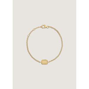 Estate Yellow <b>Gold</b> Fashion <b>Charm</b> <b>Bracelet</b> - Product Image 1