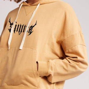 Sweats à capuche décontractés imprimés pour femmes Sweatshirt en coton doux et chaud Top avec capuche Manches longues Logo avant Automne Hiver streetwear - Product Image 2