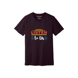 T-shirt en tissu 100% coton imprimé sur le thème de la gentillesse, grammage lourd (160-180 GSM), 12 couleurs disponibles, personnalisez votre propre design et placement - Product Image 3