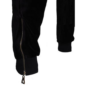 Survêtement pour homme à manches longues, design personnalisé avec fermeture à enfiler, décontracté et tendance, streetwear, couleur unie, survêtements de haute qualité - Product Image 4