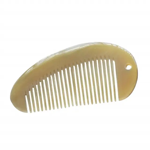 100% Natural horn comb viking horn comb beard custom logo Top quality by GM IMPEX at cheap price