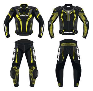 Combinaison de course de moto personnalisée - Matériel textile, design personnalisé, équipement de protection, vêtements de course de moto, sécurité à grande vitesse - Product Image 6