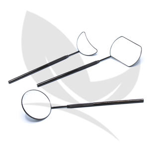 Miroir d'extension de cils OEM sous marque privée, en acier inoxydable, pour vérification des cils, disponible en forme ovale, carrée ou en cœur, pour les techniciennes en extensions de cils - Product Image 1