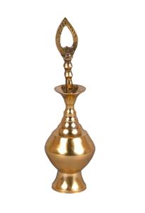 ที่ใส่เครื่องสำอางทองเหลืองทำมือ ของขวัญอิสลาม สำหรับใส่ผงอายไลเนอร์แบบอาหรับ ตกแต่งและจัดระเบียบเครื่องสำอาง - Product Image 2