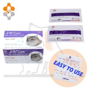 특별 장비 필요 없음: 사용자 친화적인 고양이용 6-in-1 신속 면역 검사 키트 수의학 진단 장비 - Product Image 6