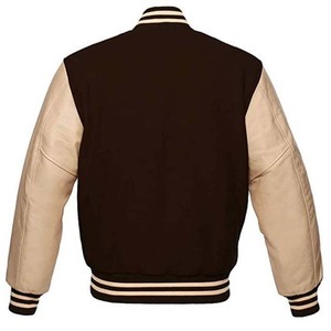 Vestes d'université en cuir et laine pour hommes, conception de haute qualité avec votre propre Design - Product Image 2