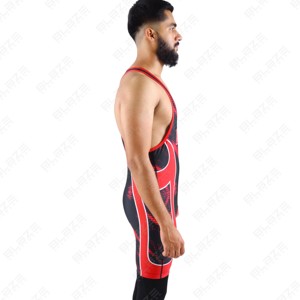 Camiseta Deportiva de Entrenamiento para Hombre, Mono Deportivo de Una Pieza, Transpirable, de Secado Rápido, Tejido de Punto Lavado, Cuello Redondo, Tallas Grandes - Product Image 5