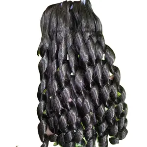 לוקסוס בתולה שיער טבעי חבילות לא מעובד גלם בתולה מיושרת שיער Weave עם סגירת תחרה 100 dropshipping אקונומיקה
