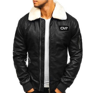 Chaqueta de cuero de moda para hombre hecha en cuero de calidad superior/Chaqueta de motorista de cuero Vintage para hombre a la venta hecha en Pakistán - Product Image 4
