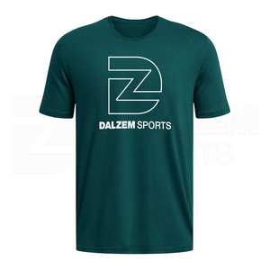 Camisetas de hombre de algodón 100% de la mejor calidad, camisetas deportivas personalizadas completas profesionales hechas a medida con logotipo de marca, tela de punto - Product Image 3