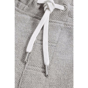 Shorts pour hommes en toile tricotée respirante de haute qualité 2024 - Taille élastique, style streetwear, couleur personnalisable tendance - Product Image 3