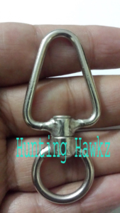 Émerillons de fauconnerie Émerillons en acier inoxydable Émerillons de pêche hautement polis en 5 tailles - Product Image 2