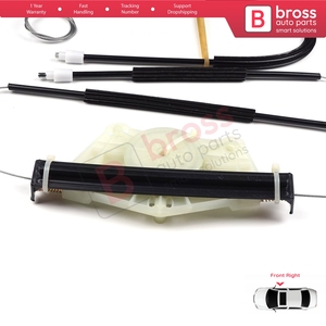 Kit de réparation de lève-vitre BP8583 avant droit pour Fabia MK1 1999-2008 4/5 portes Praktik Van 6Y0837656 - Product Image 5