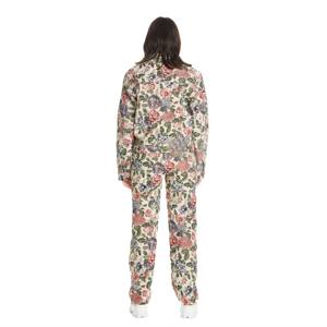 Pantalon à imprimé floral d'inspiration vintage pour femmes-Pantalon doux et léger avec motif de fleurs rétro, idéal pour une tenue décontractée - Product Image 4