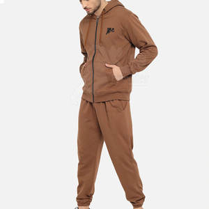 Chándal de invierno de alta calidad para hombre con logotipo personalizado con capucha y patrón sólido MOQ bajo Top List Último estilo - Product Image 5