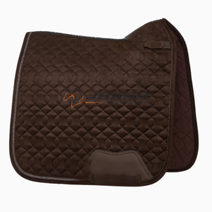 Almohadilla de sillín de caballo inglés al por mayor tela transpirable duradera de primera calidad forro suave diseño ecuestre cómodo - Product Image 5