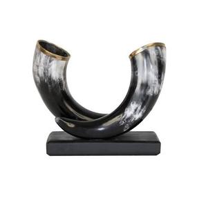 Florero de cuerno de diseño de alta calidad, florero pulido multicolor para mesa, centro de mesa, tamaño pequeño y grande, estilo único de lujo diferente - Product Image 4