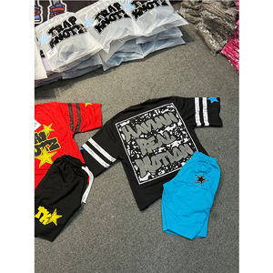 Ensemble de shorts d'été décontractés de haute qualité avec logo personnalisé pour hommes Quick Dry Twin Set Street Wear Respirant - Product Image 6