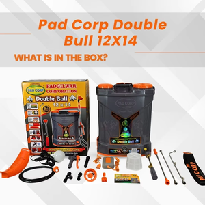 Rociador de mochila de alta presión con capacidad de tanque recargable de 12x14 para jardín y riego agrícola Material plástico de la India - Product Image 4