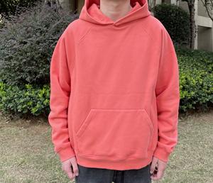 เสื้อมีฮู้ดสำหรับผู้ชายผ้าเดนิมมีฮู้ดกางเกงขาสั้นผ้าฝ้าย - Product Image 2